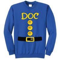 Doc Dwarf Halloween Costume Color Matching Doc Dwarf Sweatshirt