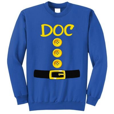 Doc Dwarf Halloween Costume Color Matching Doc Dwarf Sweatshirt