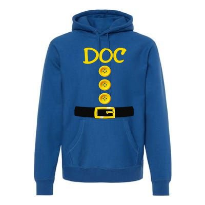 Doc Dwarf Halloween Costume Color Matching Doc Dwarf Premium Hoodie