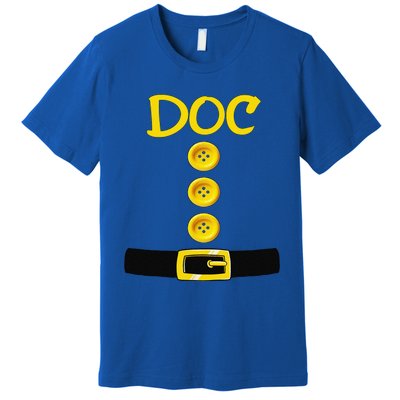 Doc Dwarf Halloween Costume Color Matching Doc Dwarf Premium T-Shirt