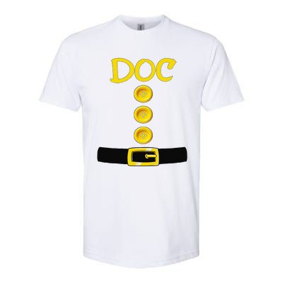 Doc Dwarf Halloween Costume Color Matching Doc Dwarf Softstyle CVC T-Shirt