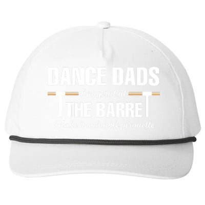 Dance Dads Hang Out At The Barre Make It A Double Pirouette Snapback Five-Panel Rope Hat