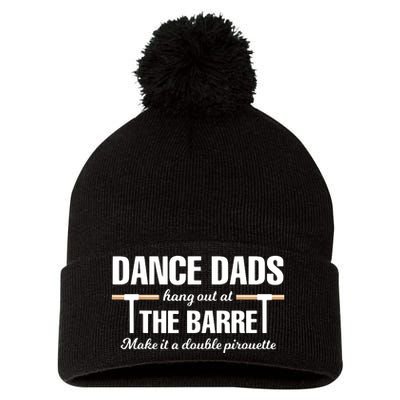 Dance Dads Hang Out At The Barre Make It A Double Pirouette Pom Pom 12in Knit Beanie