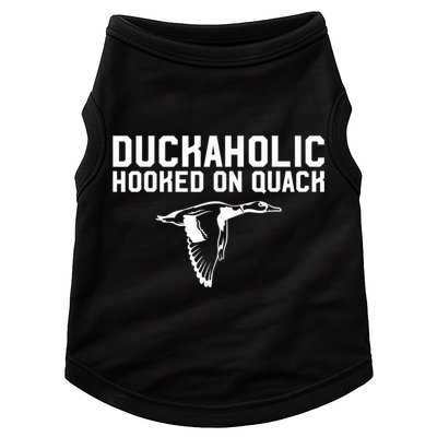 Duckaholic Duck Hunting Themed Duck Lovers Doggie Tank