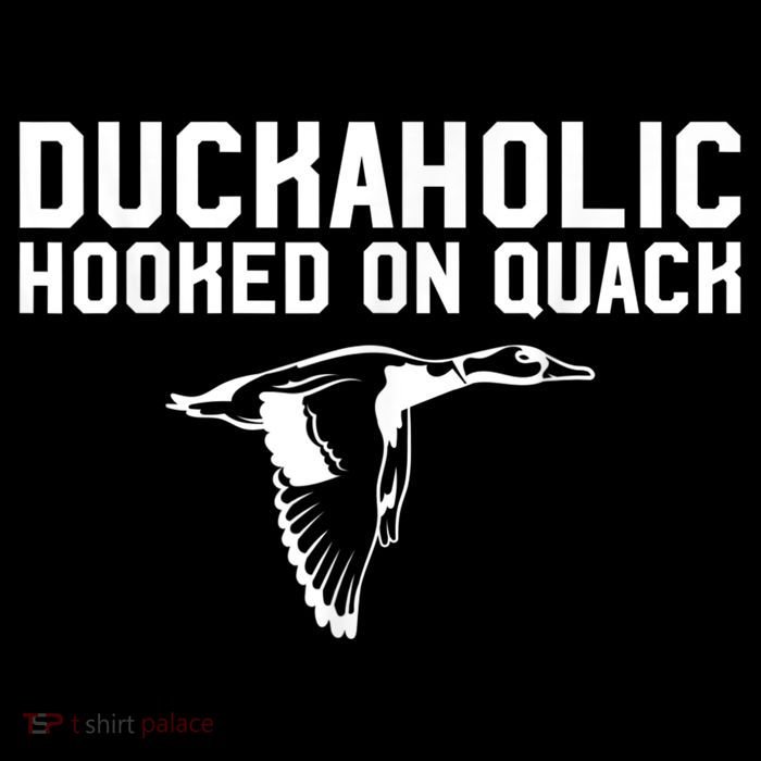 Duckaholic Duck Hunting Themed Duck Lovers Flexfit Unipanel Trucker Cap