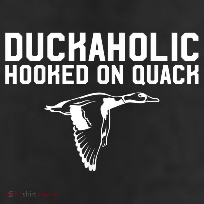 Duckaholic Duck Hunting Themed Duck Lovers 25L Jumbo Tote