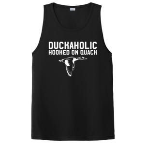 Duckaholic Duck Hunting Themed Duck Lovers PosiCharge Competitor Tank