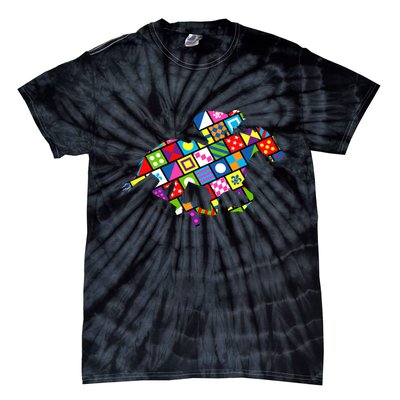 Derby Day Horse Lover Colorful Abstract Tie-Dye T-Shirt