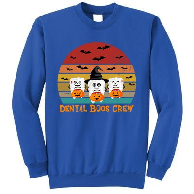 Dental Dentist Halloween Boos Crew Funny Costume Assistant S Meaningful Gift Sweatshirt