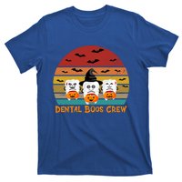 Dental Dentist Halloween Boos Crew Funny Costume Assistant S Meaningful Gift T-Shirt