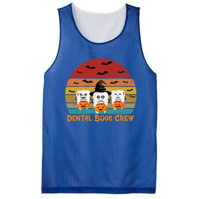 Dental Dentist Halloween Boos Crew Funny Costume Assistant S Meaningful Gift Mesh Reversible Basketball Jersey Tank