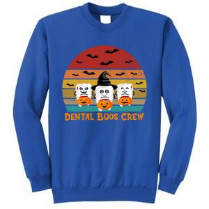 Dental Dentist Halloween Boos Crew Funny Costume Assistant S Meaningful Gift Tall Sweatshirt