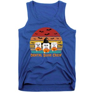 Dental Dentist Halloween Boos Crew Funny Costume Assistant S Meaningful Gift Tank Top