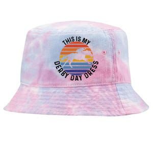 Derby Day Horse Kentucky This Is My Derby Day Dress Gift Tie-Dyed Bucket Hat