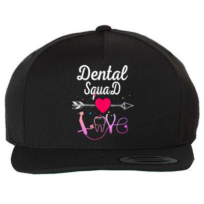 Dentist Dental Hygienist And Dental Assistant Squad Gift Wool Snapback Cap