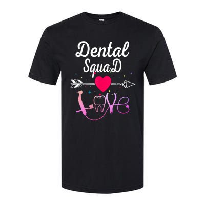 Dentist Dental Hygienist And Dental Assistant Squad Gift Softstyle® CVC T-Shirt