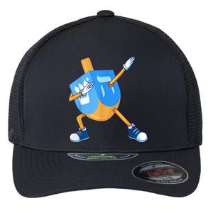 Dabbing Dreidel Happy Hanukkah Dancing Chanukah Girls Flexfit Unipanel Trucker Cap