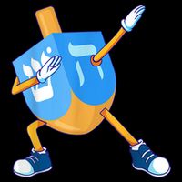 Dabbing Dreidel Happy Hanukkah Dancing Chanukah Girls Backpack