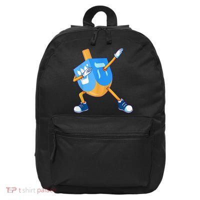 Dabbing Dreidel Happy Hanukkah Dancing Chanukah Girls 16 in Basic Backpack