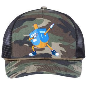 Dabbing Dreidel Happy Hanukkah Dancing Chanukah Girls Retro Rope Trucker Hat Cap