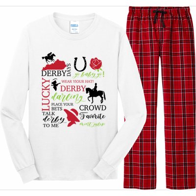 Derby Day Horse Kentucky This Is My Derby Day Dress,Kentucky Derby Long Sleeve Pajama Set