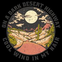 Dark Desert Highway Wind In My Hair City Backpack
