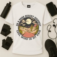 Dark Desert Highway Wind In My Hair Performance Shirt