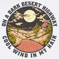 Dark Desert Highway Wind In My Hair Performance Shirt