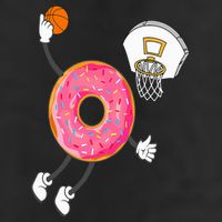 Dunking Donut Hole Food Champ 11oz C Handle Ceramic Mug
