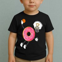 Dunking Donut Hole Food Champ Toddler T-Shirt