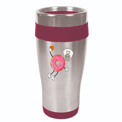 Dunking Donut Hole Food Champ 16oz Travel Tumbler