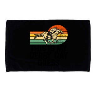 Derby Day Horse Kentucky This Is My Derby Day Dress Great Gift Microfiber Hand Towel