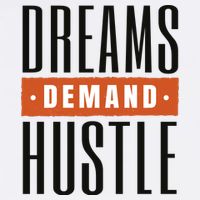 Dreams Demand Hustle Motivational Quote Visor