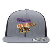 Diners Drive Ins And Dives Flat Bill Trucker Hat