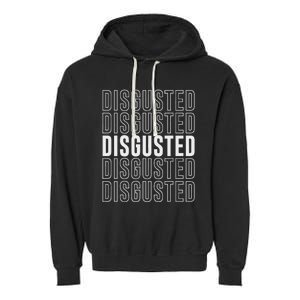 Disgusted Garment-Dyed Fleece Hoodie