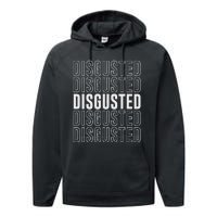 Disgusted Performance Fleece Hoodie