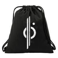 Distressed Drawstring Bag