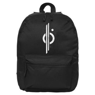 Distressed 16 in Basic Backpack