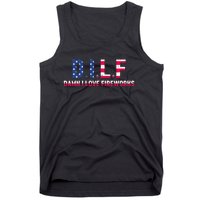 DILF Damn I Love Fireworks Tank Top