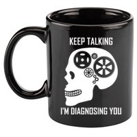 Diagnostic 11oz C Handle Ceramic Mug