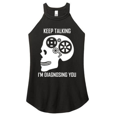 Diagnostic Women's Perfect Tri Rocker Tank