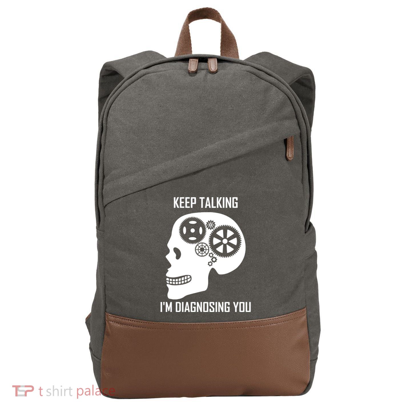 Diagnostic Cotton Canvas Backpack