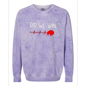 Did.we.win Colorblast Crewneck Sweatshirt