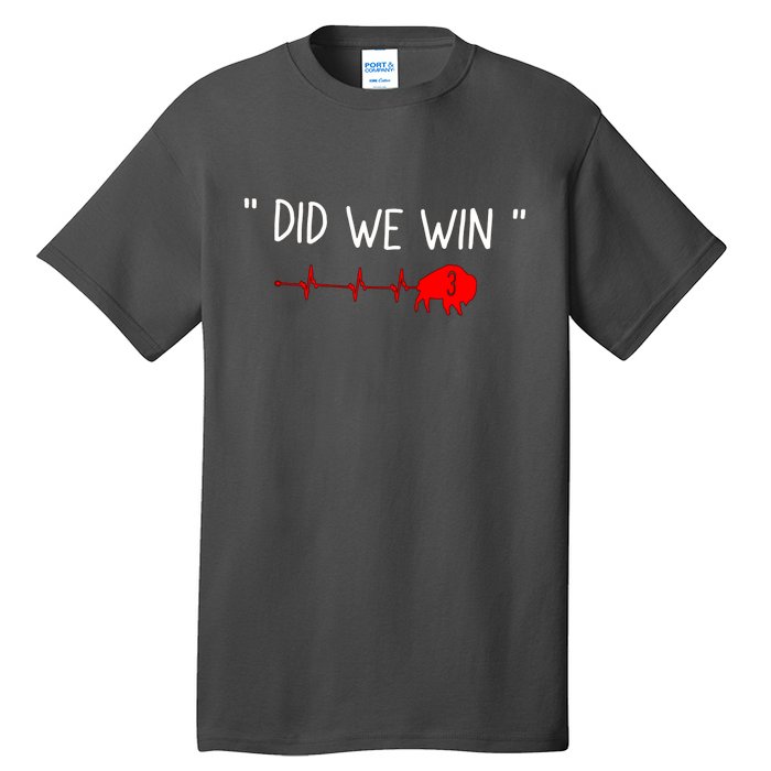 Did.we.win Tall T-Shirt