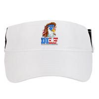 Dilf Damn I Love Freedom Eagle Funny Patriotic 4th Of July Adult Drive Performance Visor