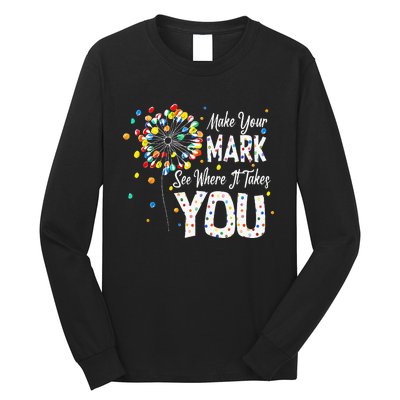 Dot Day International Dot Day Make Your Mark Dot Day Long Sleeve Shirt