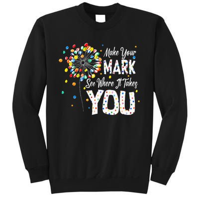 Dot Day International Dot Day Make Your Mark Dot Day Sweatshirt