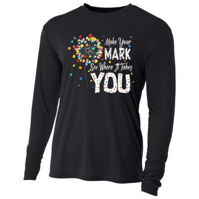 Dot Day International Dot Day Make Your Mark Dot Day Cooling Performance Long Sleeve Crew