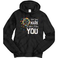 Dot Day International Dot Day Make Your Mark Dot Day Tie Dye Hoodie