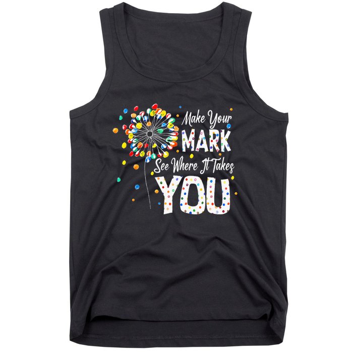 Dot Day International Dot Day Make Your Mark Dot Day Tank Top